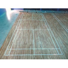 Wooden Badminton Court