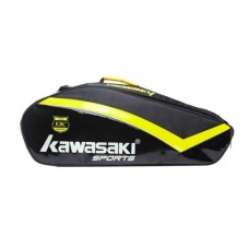 Kawasaki Badminton Kit Bag  KBB 8667 Black and Yellow