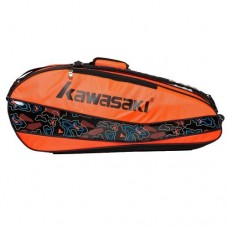Kawasaki Badminton Kit Bag KBB 8677 Black Orange 