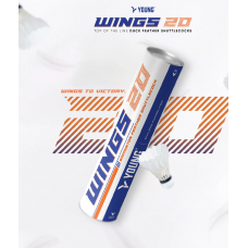 Wings 20 Feather Shuttlecock
